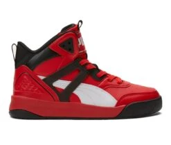 Boys' Puma Big Kid Backcourt Mid Jr. Basketball Shoes