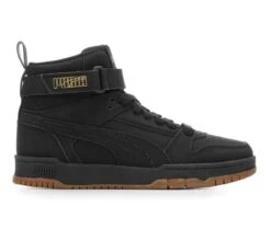 Boys' Puma Big Kid Rebound Game Buck Sneakers