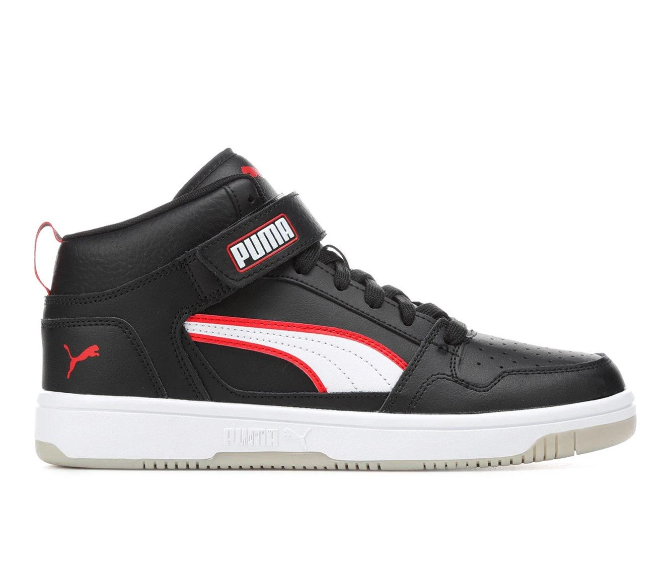 Men's Puma Rebound Strap Alumni Mid-Top Sneakers 2 Men's Puma Rebound Strap Alumni Mid-Top Sneakers - Image 2