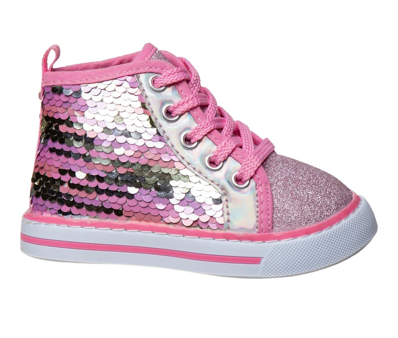 Girls' Laura Ashley Toddler 95818N High-Top Sneakers 2 Girls' Laura Ashley Toddler 95818N High-Top Sneakers - Image 2