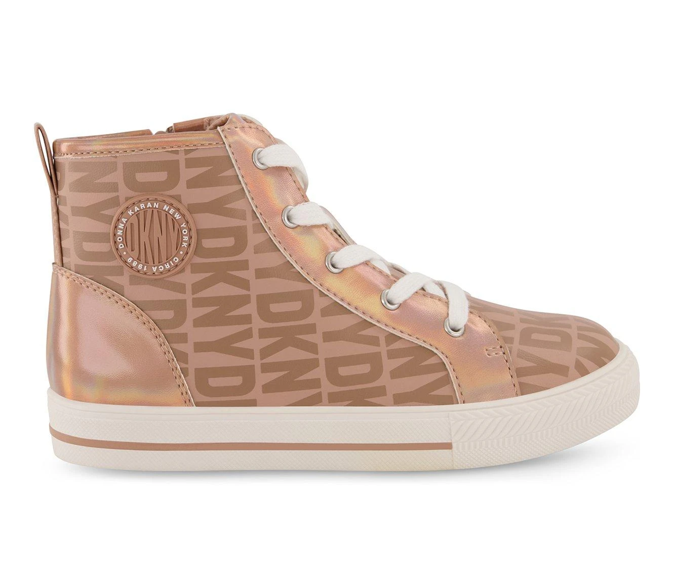 Girls' DKNY Little Kid & Big Kid Hannah Vertical Sneakers 2 Girls' DKNY Little Kid & Big Kid Hannah Vertical Sneakers - Image 2