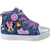 Girls' Disney Toddler & Little Kid CH17788O Minnie Mouse High-Top Sneakers