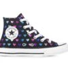 Girls' Converse Little Kid Chuck Taylor All Star Foil Heart Hi Sneakers