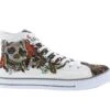 Men's Ed Hardy Still Life High-Top Casual Sneakers