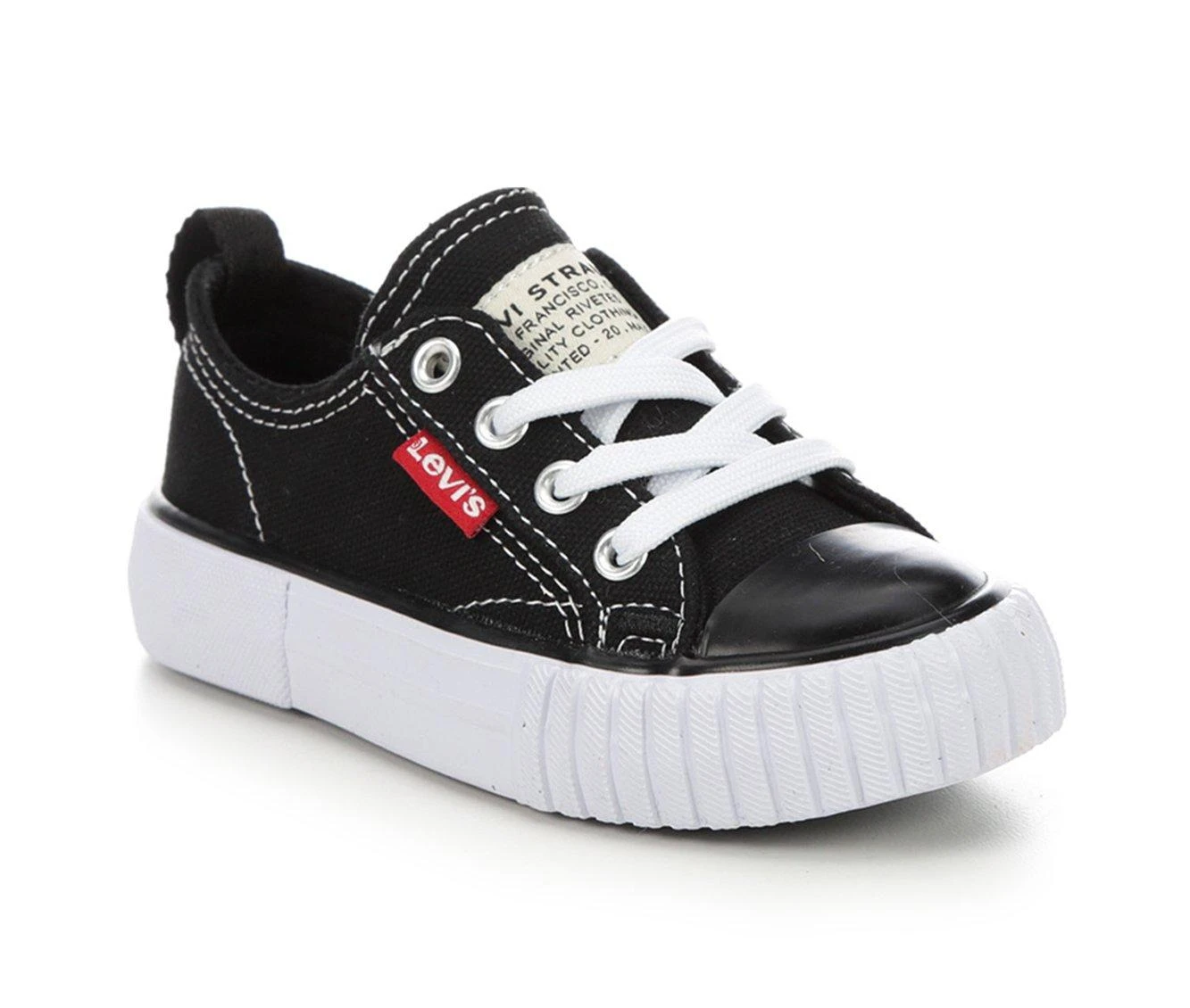 Girls' Levis Toddler Anikan Canvas Sneakers 3 Girls' Levis Toddler Anikan Canvas Sneakers - Image 3