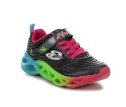 Girls' Skechers Little Kid & Big Kid Twisty Brights Light-Up Sneakers -Sports Shoes 2 148