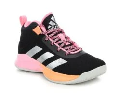 Girls' Adidas Little Kid & Big Kid Cross 'Em Up Wide Width Basketball Shoes -Sports Shoes 2 218