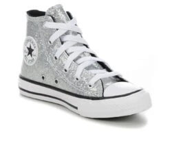 Girls' Converse Little Kid Chuck Taylor All Star Glitter High-Top Sneakers -Sports Shoes 2 268