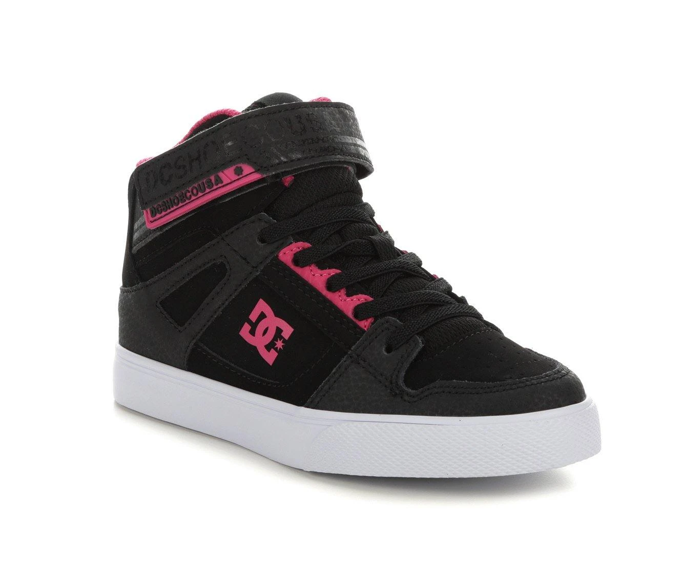 Girls' DC Little Kid & Big Kid Pure High Top EV Sneakers 3 Girls' DC Little Kid & Big Kid Pure High Top EV Sneakers - Image 3