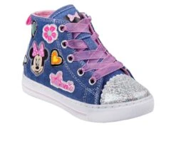 Girls' Disney Toddler & Little Kid CH17788O Minnie Mouse High-Top Sneakers -Sports Shoes 2 300