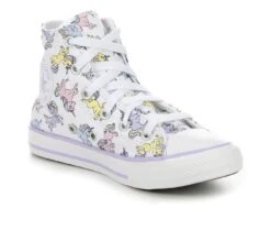 Girls' Converse Little Kid Chuck Taylor All Star Unicorn Mid Sneakers -Sports Shoes 2 306