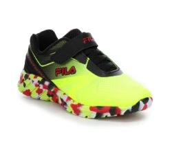 Boys' Fila Little Kid & Big Kid Galaxia 4 Strap Mashup Running Shoes -Sports Shoes 2 359