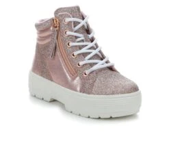 Girls' Skechers Little Kid & Big Kid Elevated City Shine Platform Sneakers -Sports Shoes 2 36