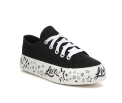 Girls' Paris Blues Little Kid & Big Kid Mavis Platform Sneakers -Sports Shoes 2 4