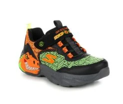 Boys' Skechers Little Kid & Big Kid Dino Lights Light-Up Sneakers -Sports Shoes 2 487
