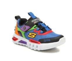 Boys' Skechers Little Kid & Big Kid Ryan's World Flex Glow Light-Up Sneakers -Sports Shoes 2 492