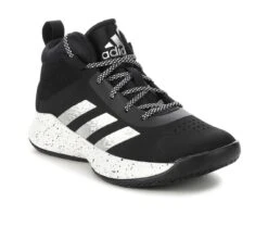 Boys' Adidas Little Kid & Big Kid Cross 'Em Up 5 Wide Width Basketball Shoes -Sports Shoes 2 567