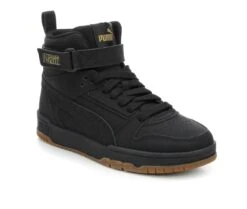 Boys' Puma Big Kid Rebound Game Buck Sneakers -Sports Shoes 2 572