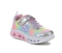 Girls' Skechers Little Kid & Big Kid Heart Lights Simply Love Light-Up Sneakers -Sports Shoes 2 90
