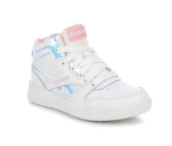 Girls' Reebok Little Kid & Big Kid BB4500 Court Sneakers -Sports Shoes 2 98
