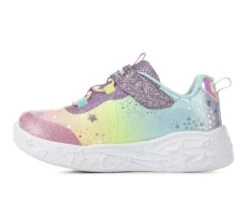 Girls' Skechers Toddler Unicorn Charmer Twilight Light-Up Shoes -Sports Shoes 3 146