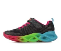 Girls' Skechers Little Kid & Big Kid Twisty Brights Light-Up Sneakers -Sports Shoes 3 148