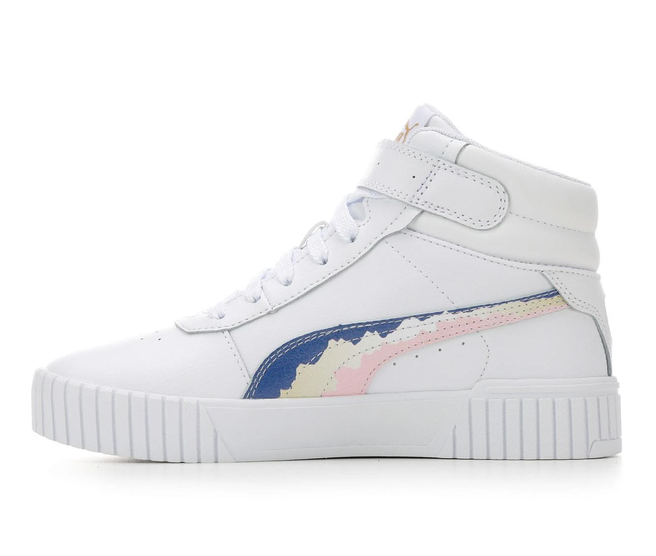 Girls' Puma Big Kid Carina 2.0 Mid Sneakers 4 Girls' Puma Big Kid Carina 2.0 Mid Sneakers - Image 4