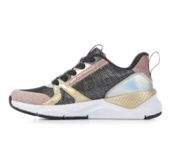 Girls' Skechers Little Kid & Big Kid Shine Status Sleek Shines Sneakers -Sports Shoes 3 22