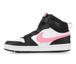 Girls' Nike Little Kid Court Borough Mid 2 Sneakers 9 Girls' Nike Little Kid Court Borough Mid 2 Sneakers -Sports Shoes 3 267