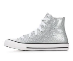 Girls' Converse Little Kid Chuck Taylor All Star Glitter High-Top Sneakers -Sports Shoes 3 268