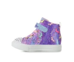 Girls' Skechers Toddler Twinkle Sparks Unicorn Light-Up High-Top Sneakers -Sports Shoes 3 309