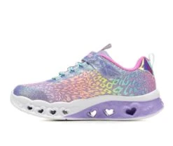 Girls' Skechers Little Kid & Big Kid Flutter Heart Lights Loves Light-Up Sneakers -Sports Shoes 3 41