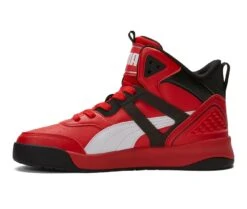 Boys' Puma Big Kid Backcourt Mid Jr. Basketball Shoes -Sports Shoes 3 564