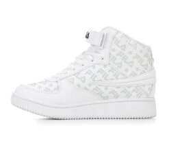 Boys' Fila Little Kid & Big Kid A-High Stealth Mid-Top Sneakers -Sports Shoes 3 615