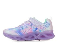 Girls' Skechers Little Kid & Big Kid Twisty Ice Light-Up Shoes -Sports Shoes 3 64