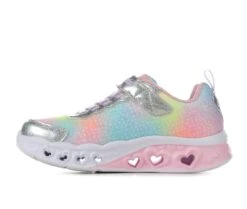 Girls' Skechers Little Kid & Big Kid Heart Lights Simply Love Light-Up Sneakers -Sports Shoes 3 90