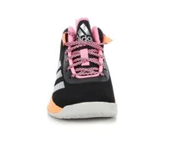 Girls' Adidas Little Kid & Big Kid Cross 'Em Up Wide Width Basketball Shoes -Sports Shoes 4 218