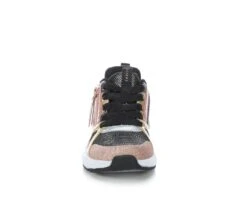 Girls' Skechers Little Kid & Big Kid Shine Status Sleek Shines Sneakers -Sports Shoes 4 22