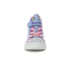 Girls' Skechers Toddler Twinkle Sparks Unicorn Light-Up High-Top Sneakers -Sports Shoes 4 309