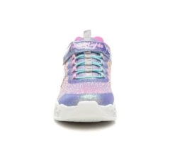Girls' Skechers Little Kid & Big Kid Flutter Heart Lights Loves Light-Up Sneakers -Sports Shoes 4 41
