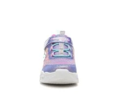 Girls' Skechers Toddler Flutter Heart Lights Loves Light-Up Sneakers -Sports Shoes 4 78