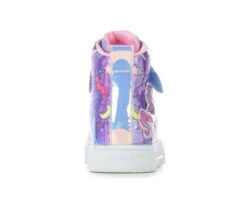 Girls' Skechers Little Kid Twinkle Sparks Unicorn Light-Up High-Top Sneakers -Sports Shoes 5 184