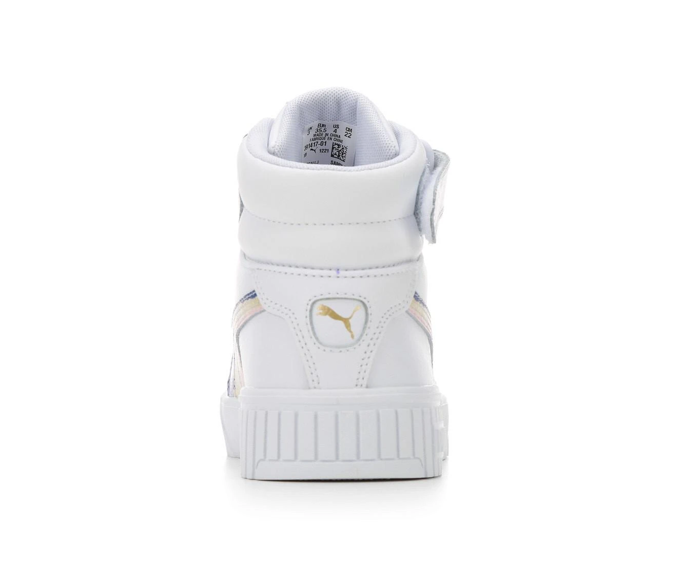 Girls' Puma Big Kid Carina 2.0 Mid Sneakers 6 Girls' Puma Big Kid Carina 2.0 Mid Sneakers - Image 6