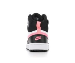 Girls' Nike Little Kid Court Borough Mid 2 Sneakers 11 Girls' Nike Little Kid Court Borough Mid 2 Sneakers -Sports Shoes 5 267