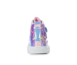 Girls' Skechers Toddler Twinkle Sparks Unicorn Light-Up High-Top Sneakers -Sports Shoes 5 309